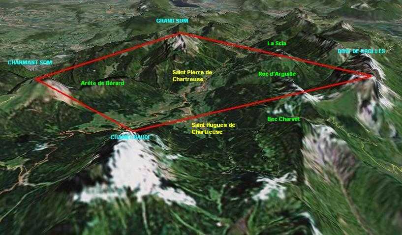 Vue globale du cross