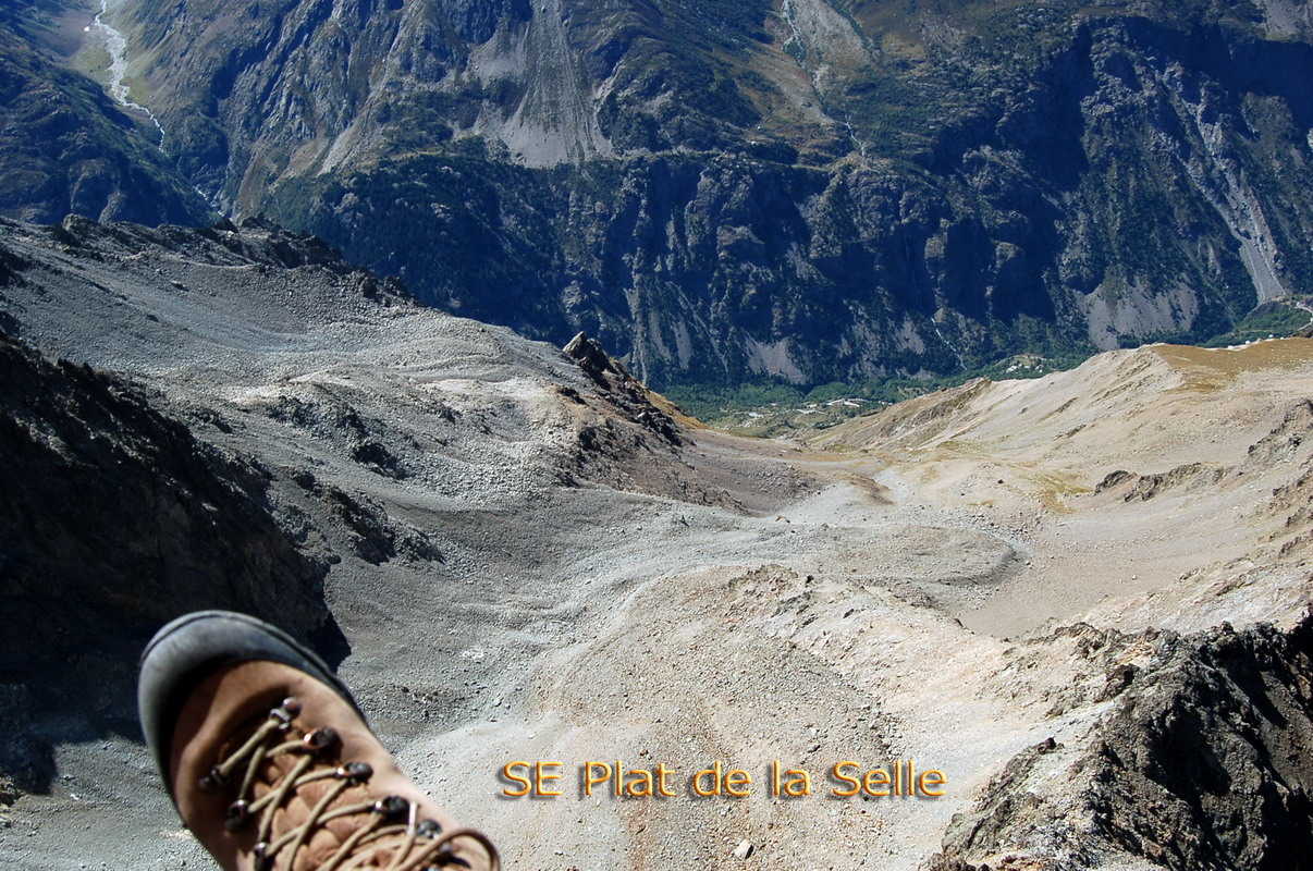 ravine Sud-Est Aiguille du Plat de la Selle