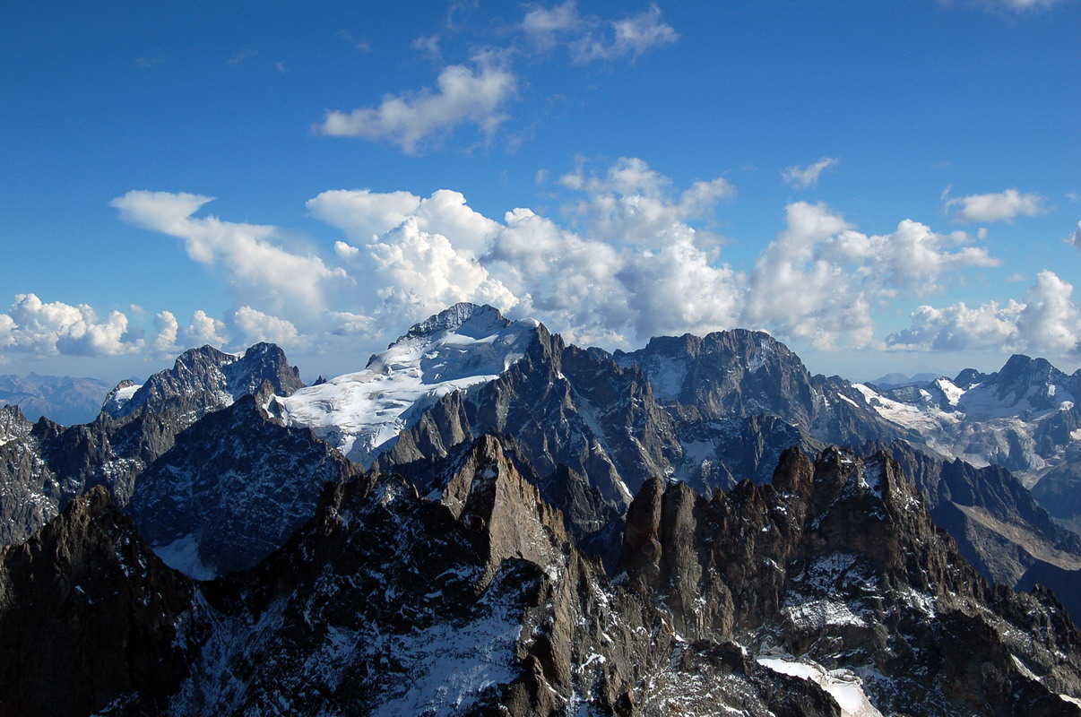 Grande Ruine, Barre des Ecrins