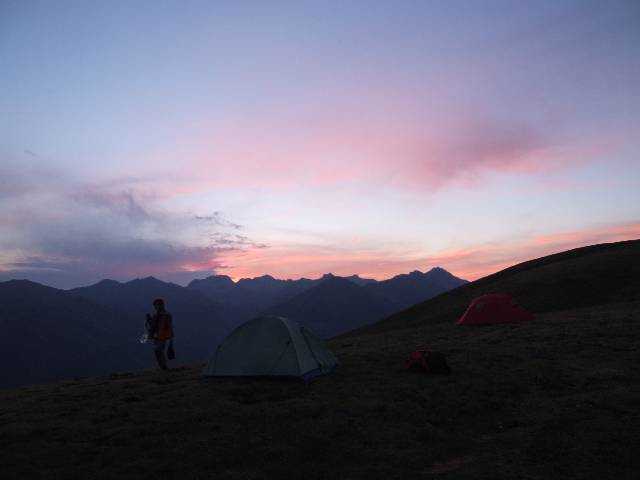 Le bivouac s'endort