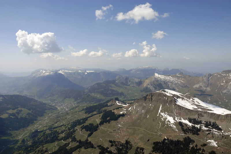 Transition sur le Mt Lachat du Chatillon