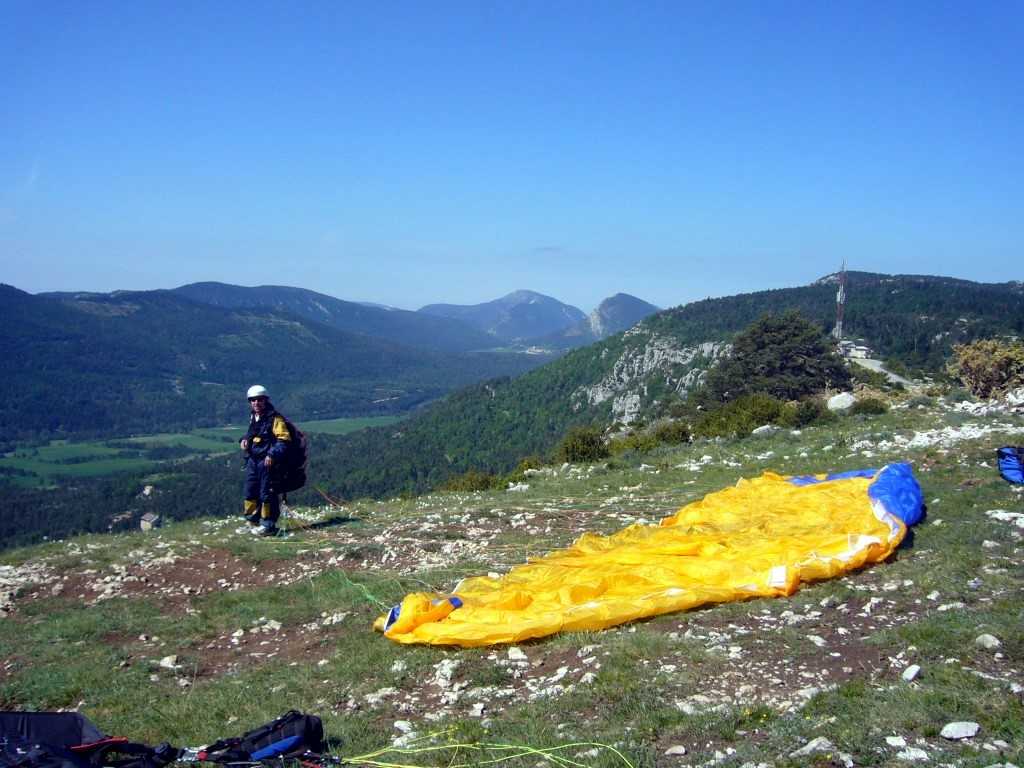 François au col de Bleyne