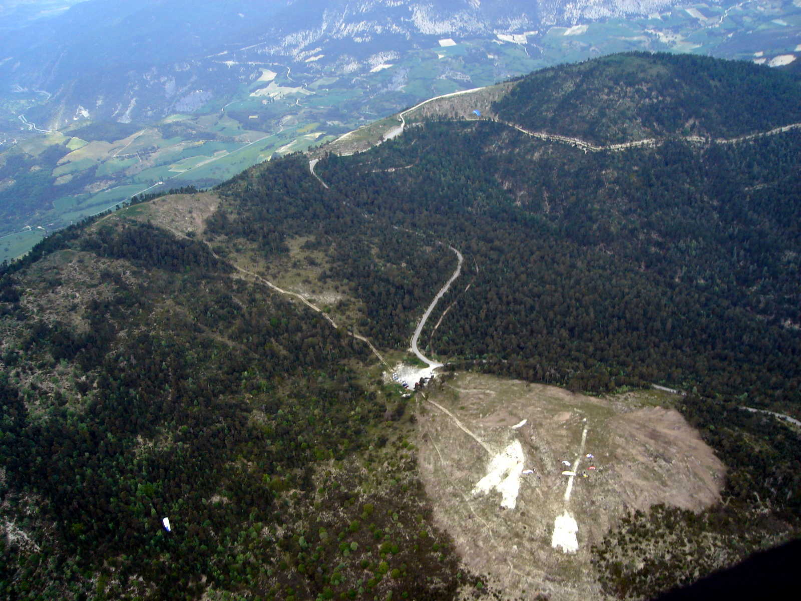 Décollage de Saint André les Alpes