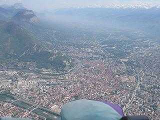 Survol de Grenoble