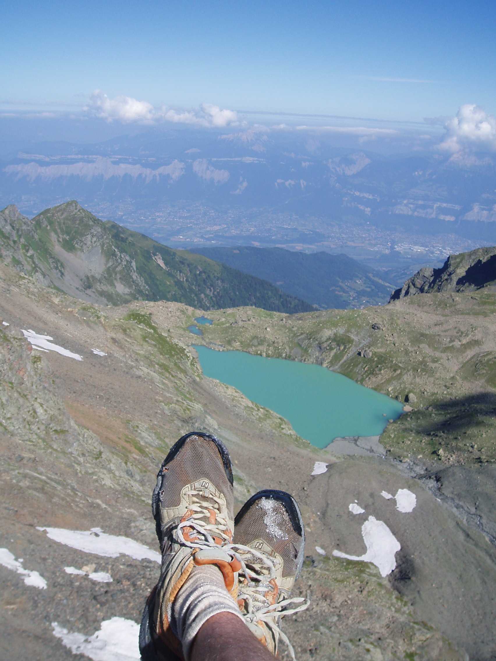 Lac blanc en vue