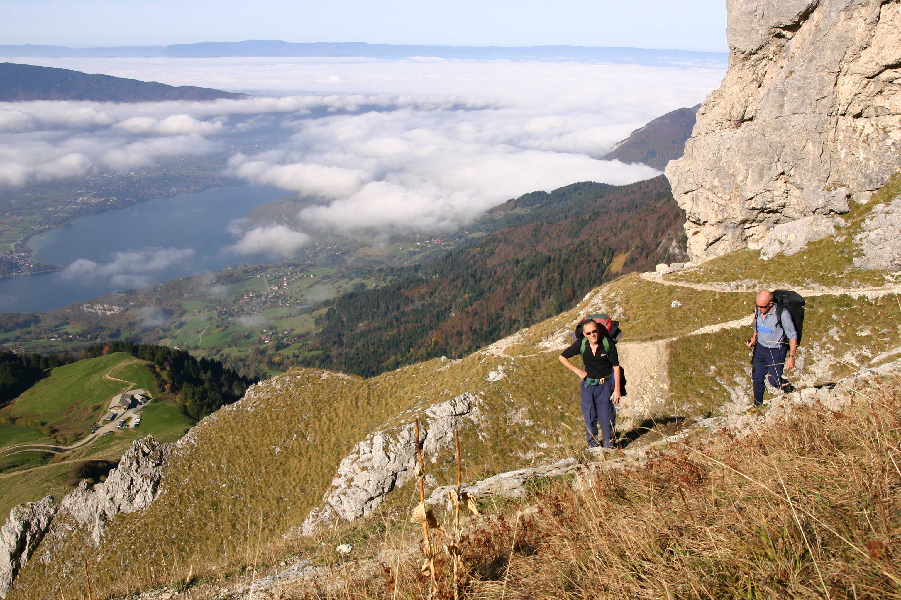 montée sous le refuge