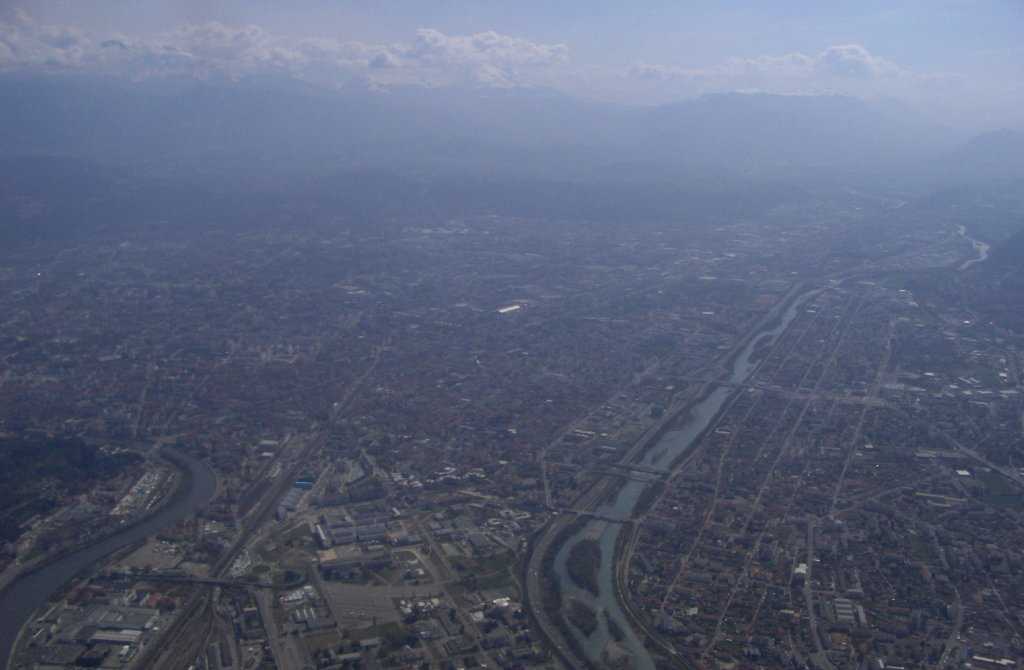 Grenoble vu depuis le Néron