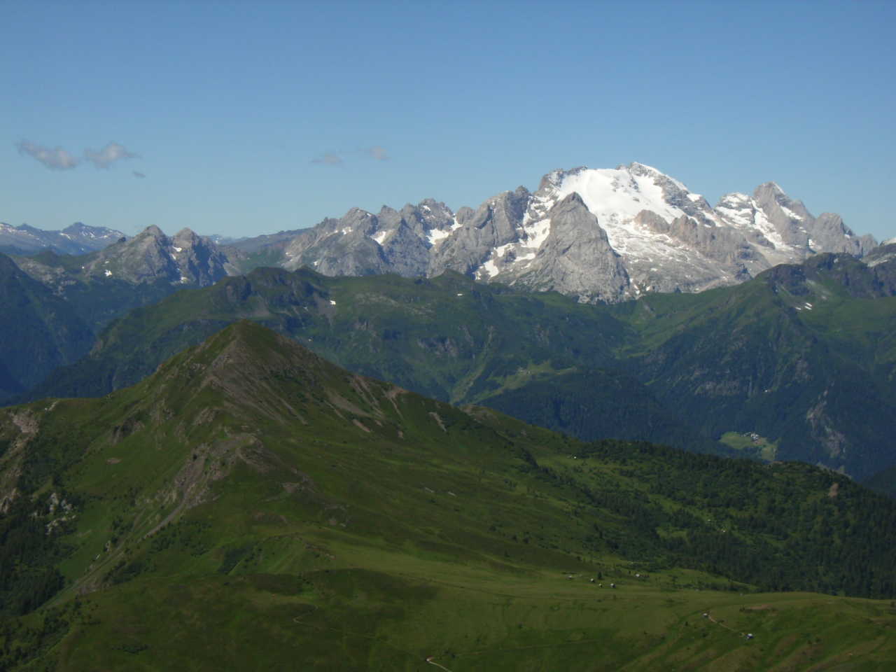 La Marmolada (3343m) - Face nord