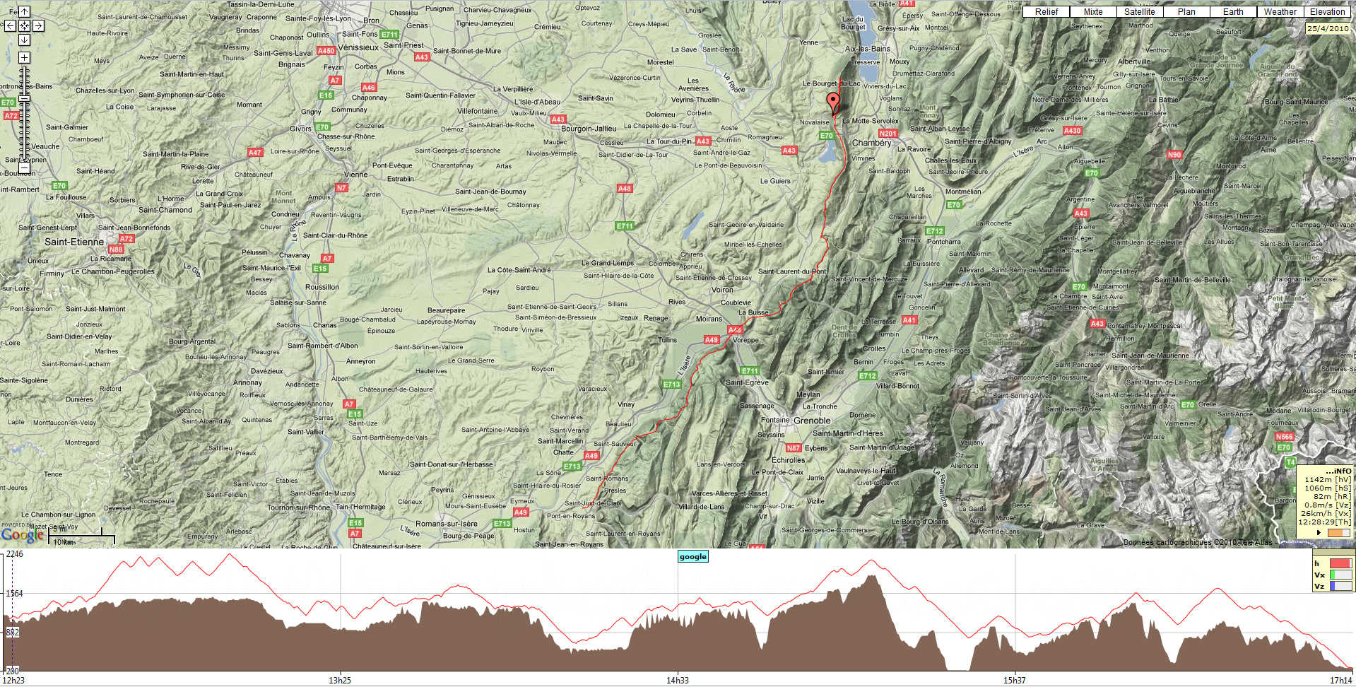 La trace du deuxieme jour