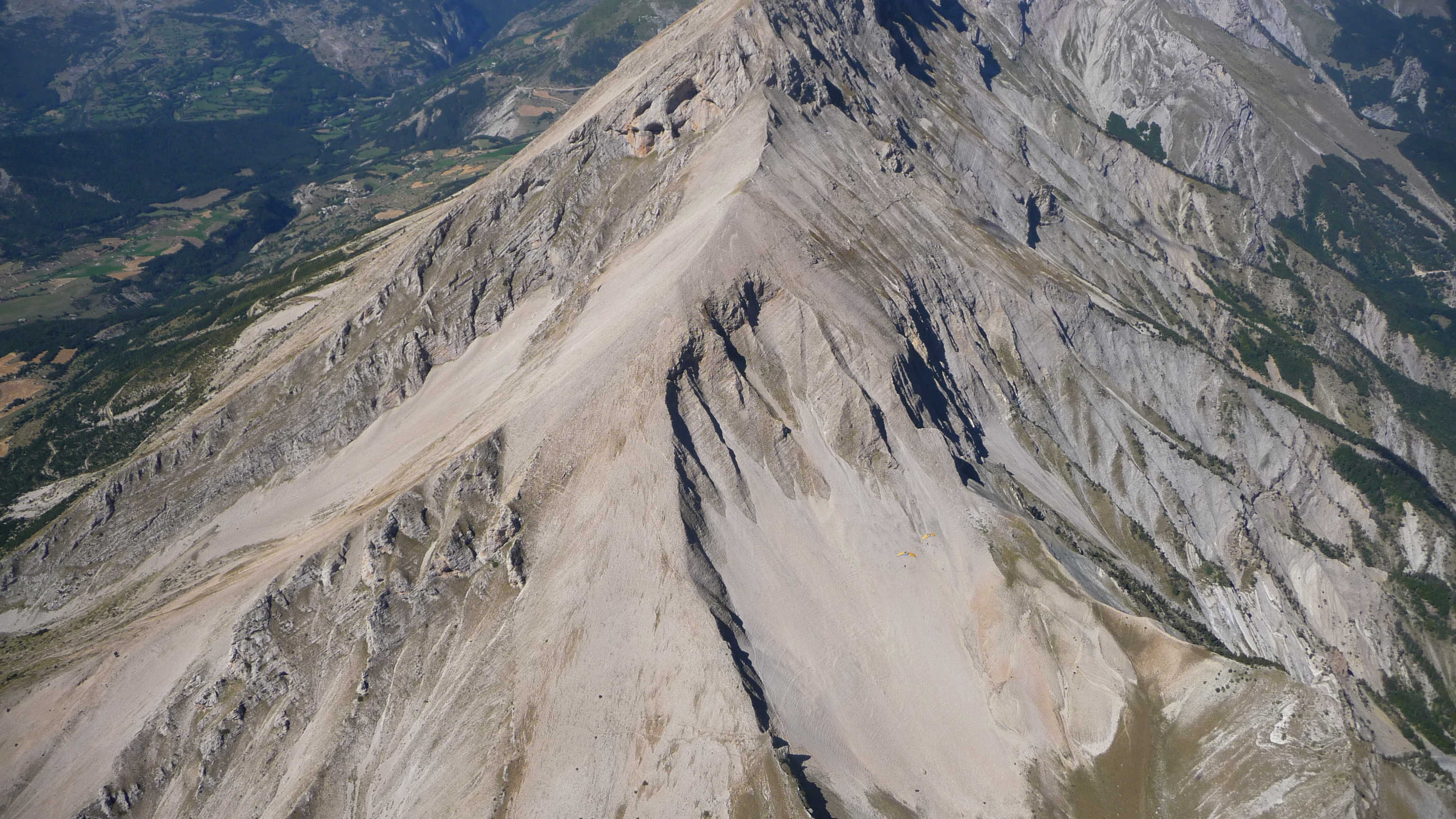 à 3000m, au dessus de tout le monde...