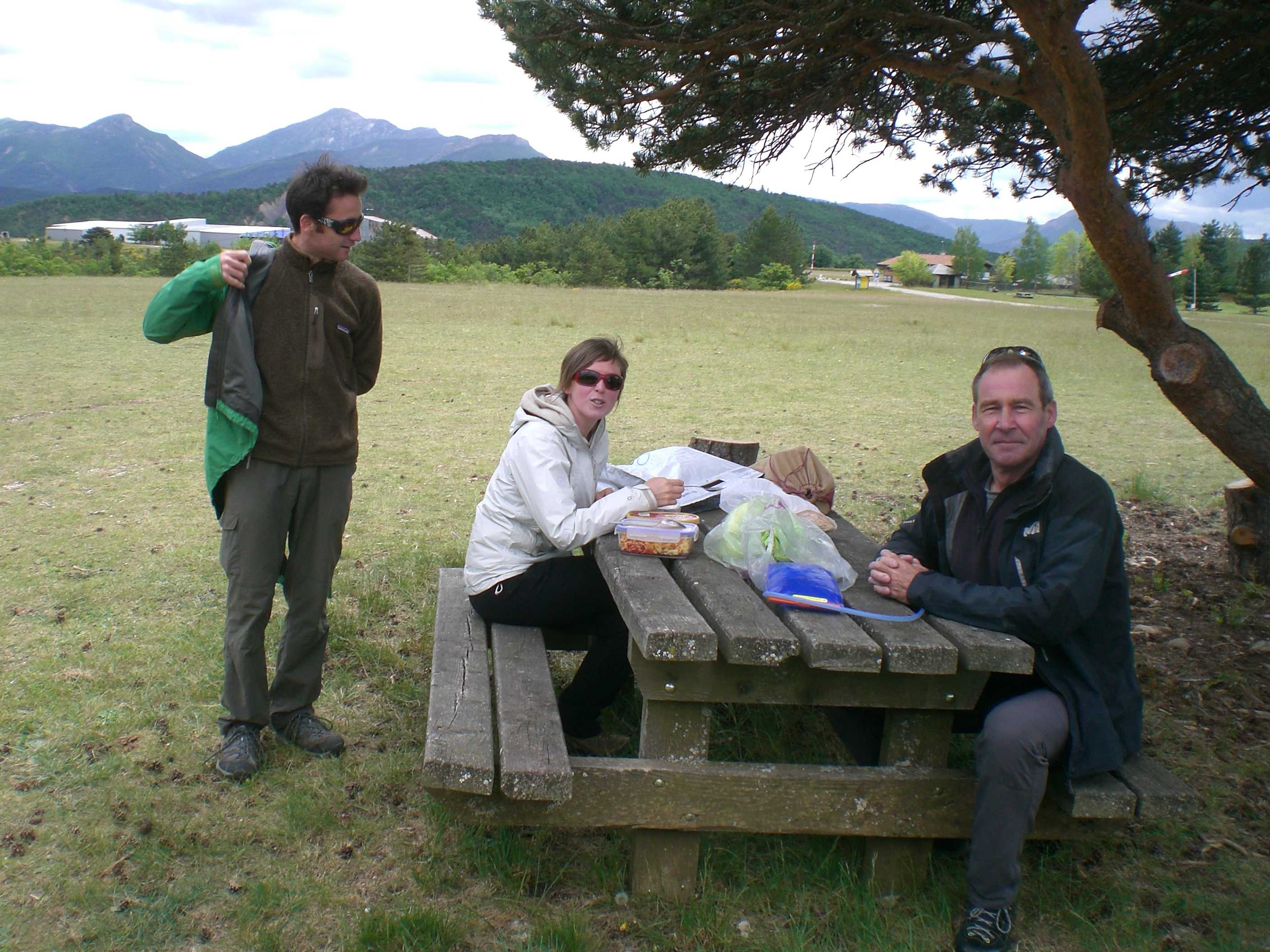 Et le picnic avant la pluie