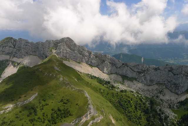 Décollage vu du ciel