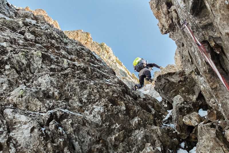 Clovis à la sortie du ressaut