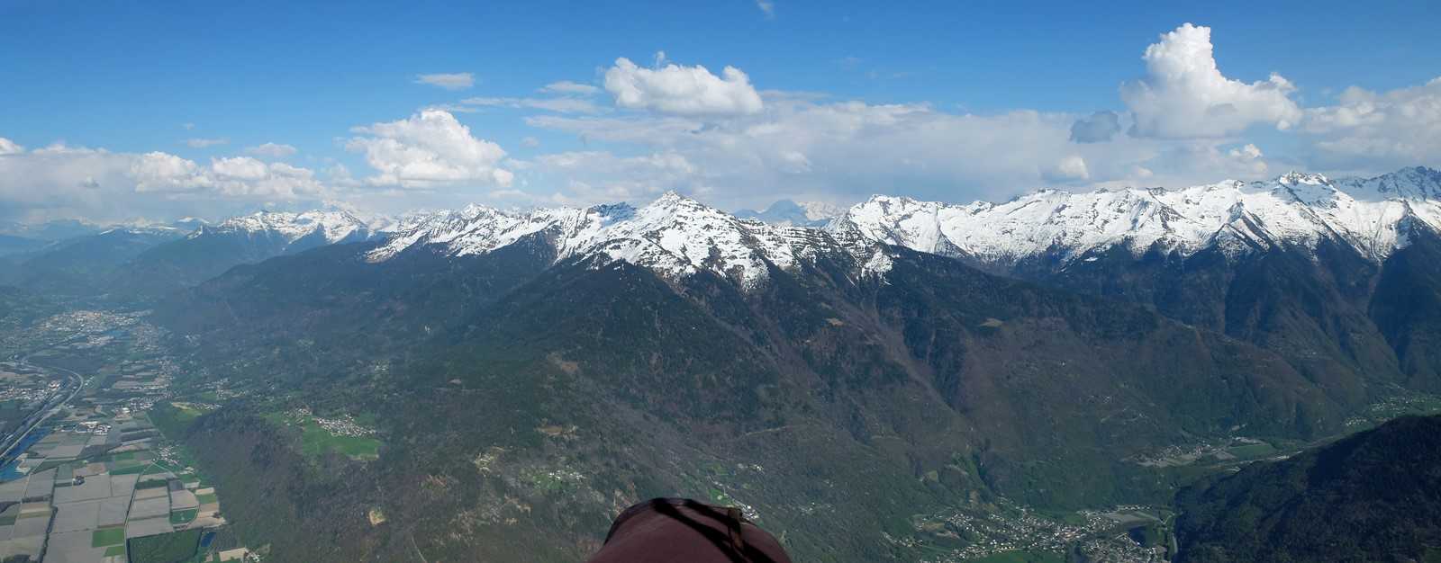 Reposante glissade vers le Grand Arc