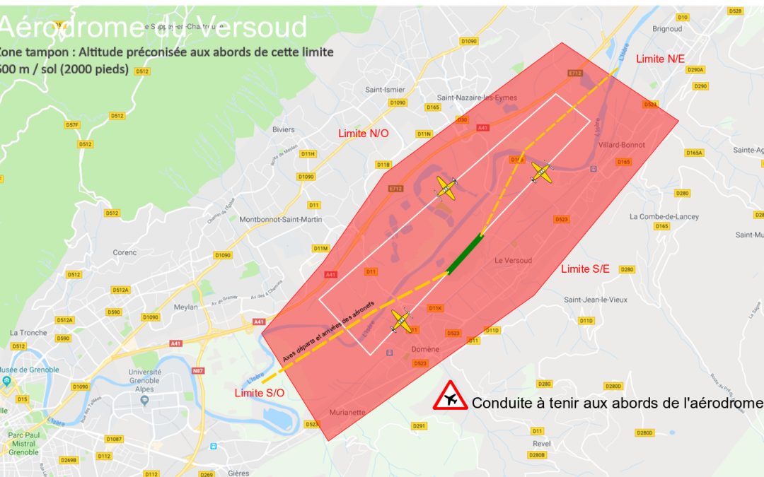 Zone Réglementée Autour de Grenoble
