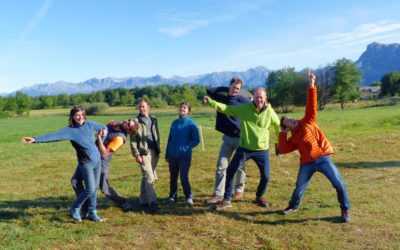 Du parapente, un bébé et un ukulélé