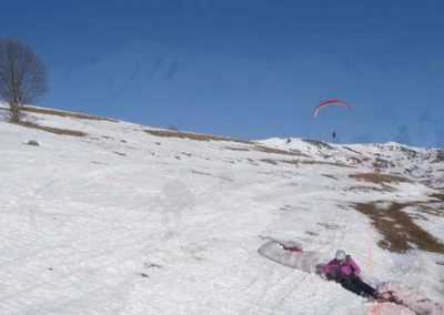 vol et ski 2011 aux sybelles