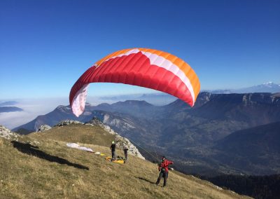 Grand Som au départ du Col du Cucheron