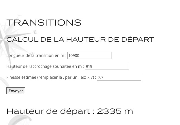 Transitions