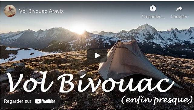 094 -Vol Bivouac dans les Aravis