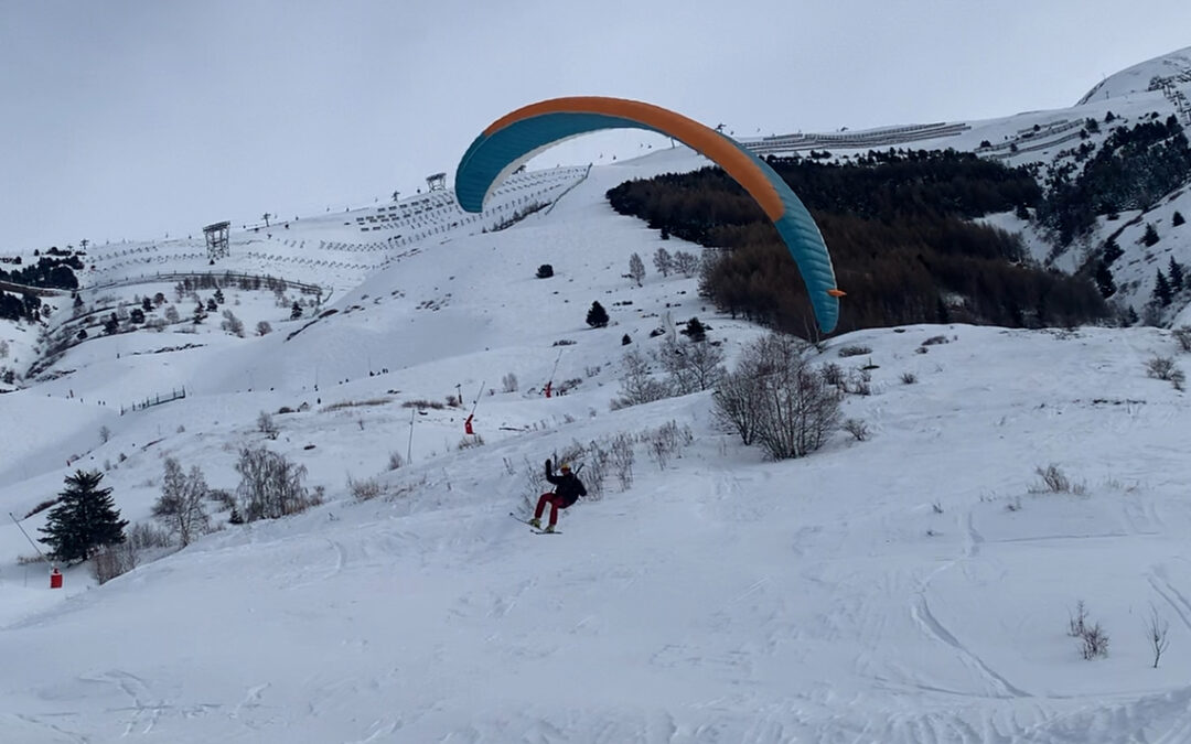 Vol et Ski aux Deux Alpes