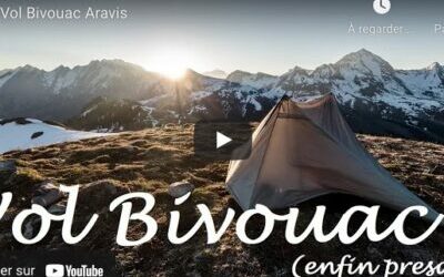 Vol Bivouac dans les Aravis