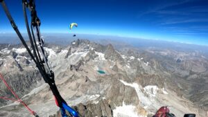 Lolo et Robin - 4300m au-dessus du Pic Bourcet