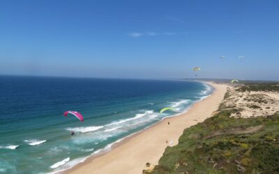 Parapente au Portugal