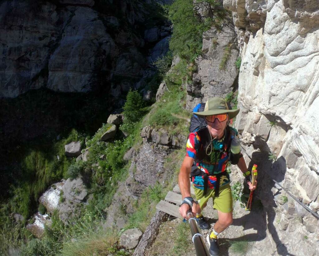 le beau senter du col du Palastre