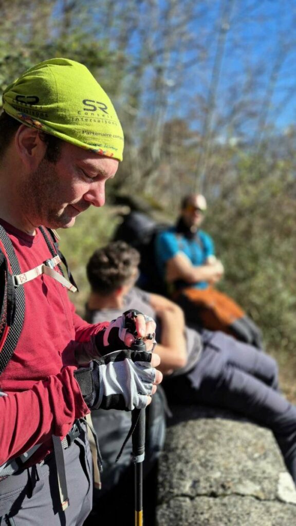 après les marches, le chemin...