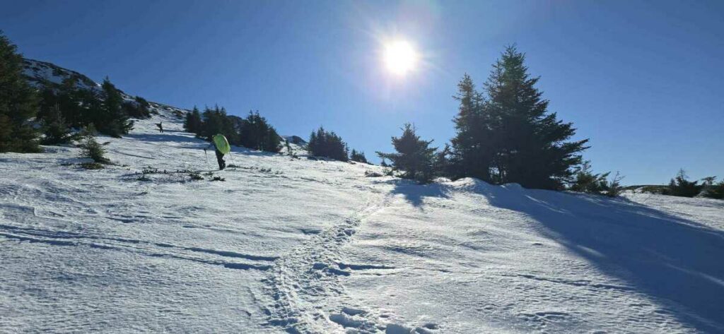 neige plus ou moins molle