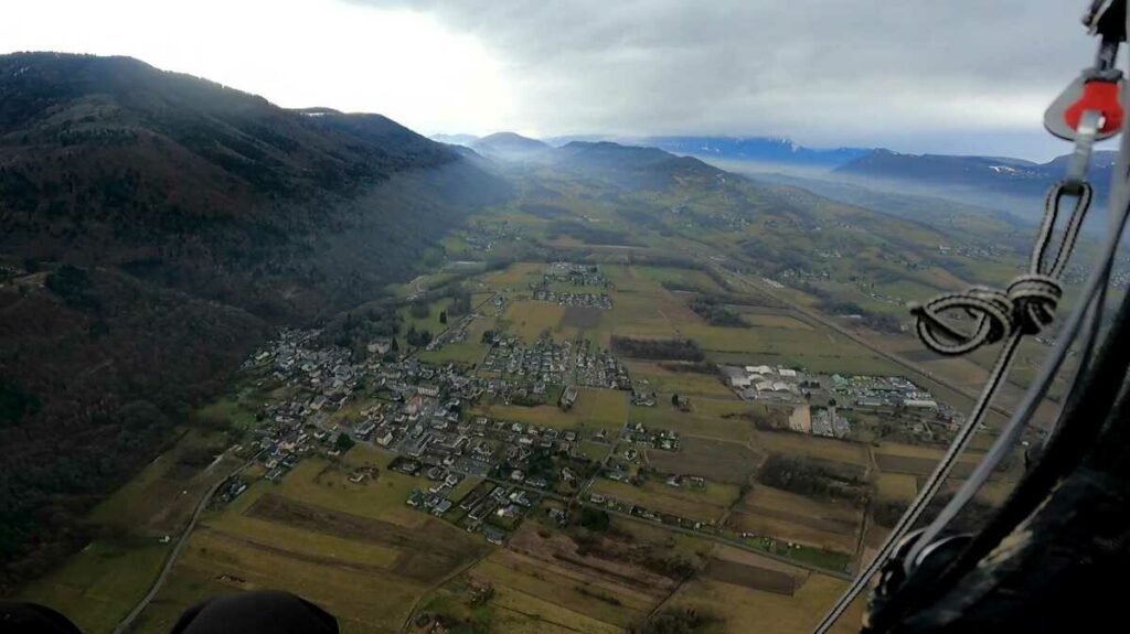 Inversion visible dans la combe de Savoie