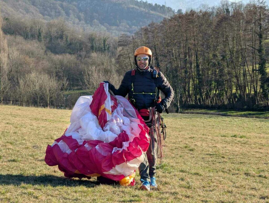 Philippe et son Hiko de test